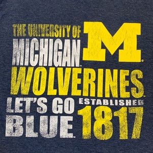 University of Michigan Men’s Medium T-Shirt Vintage Style